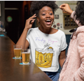 Friday Begin Graphic T-Shirt | Fun Party Vibes Printed Tee