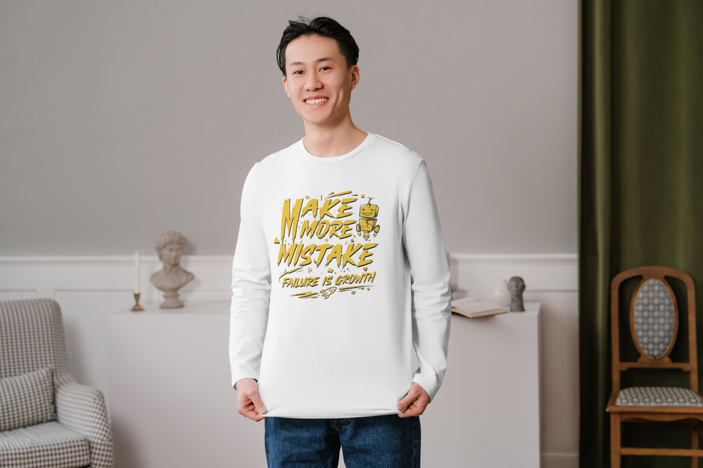 Make More Mistakes Graphic T-Shirt | Motivational Streetwear Tee