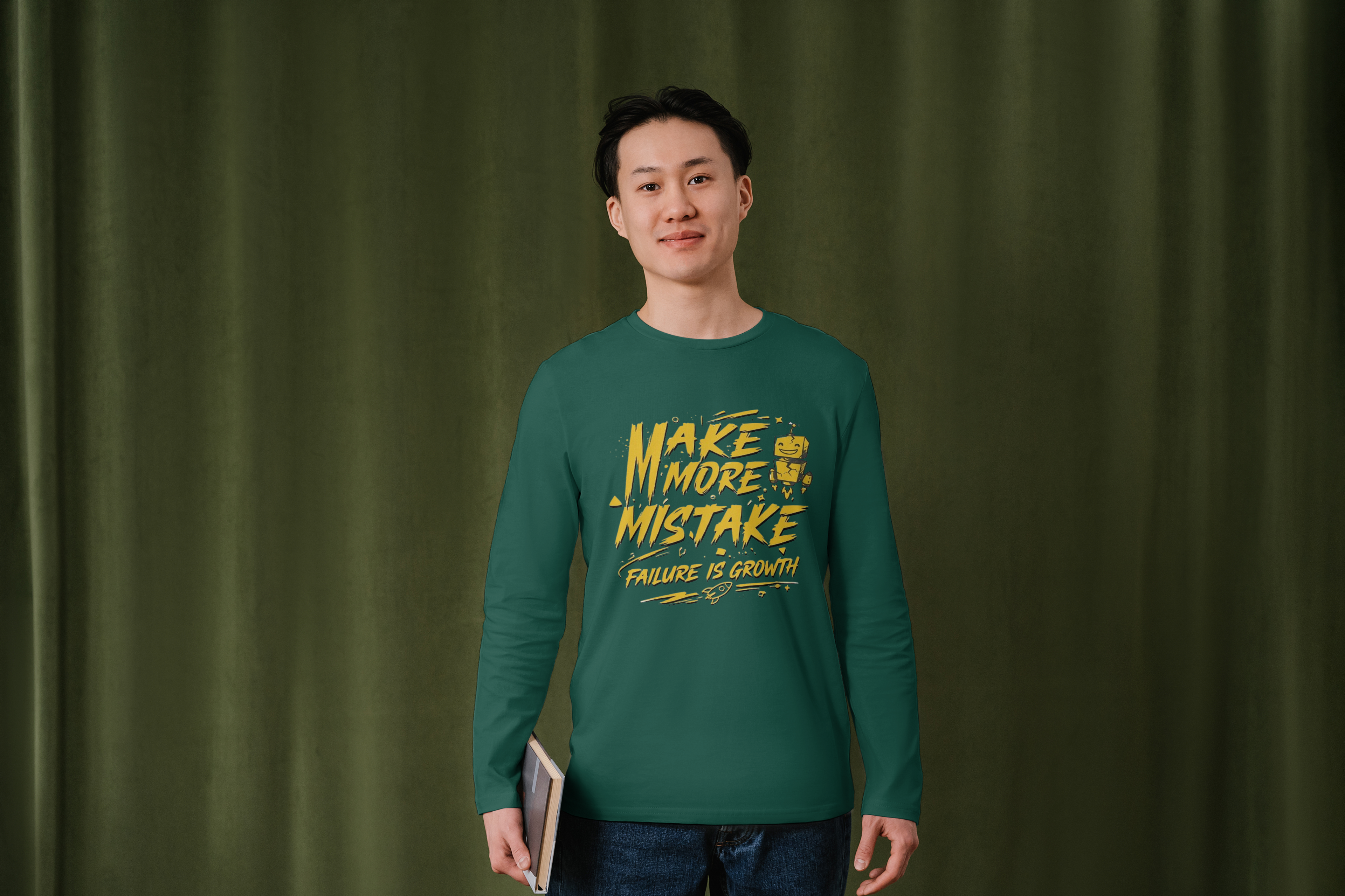 Make More Mistakes Graphic T-Shirt | Motivational Streetwear Tee