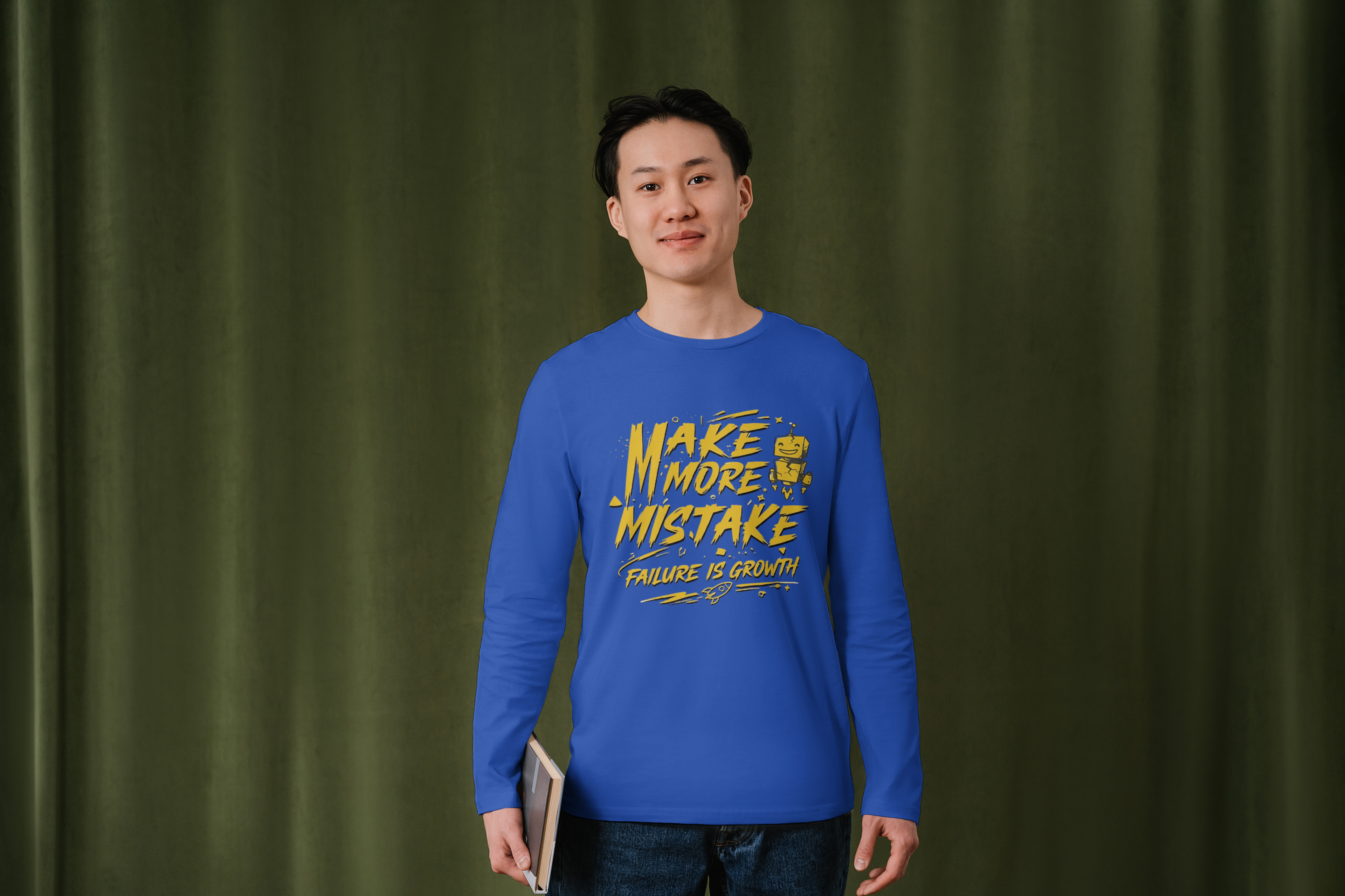 Make More Mistakes Graphic T-Shirt | Motivational Streetwear Tee