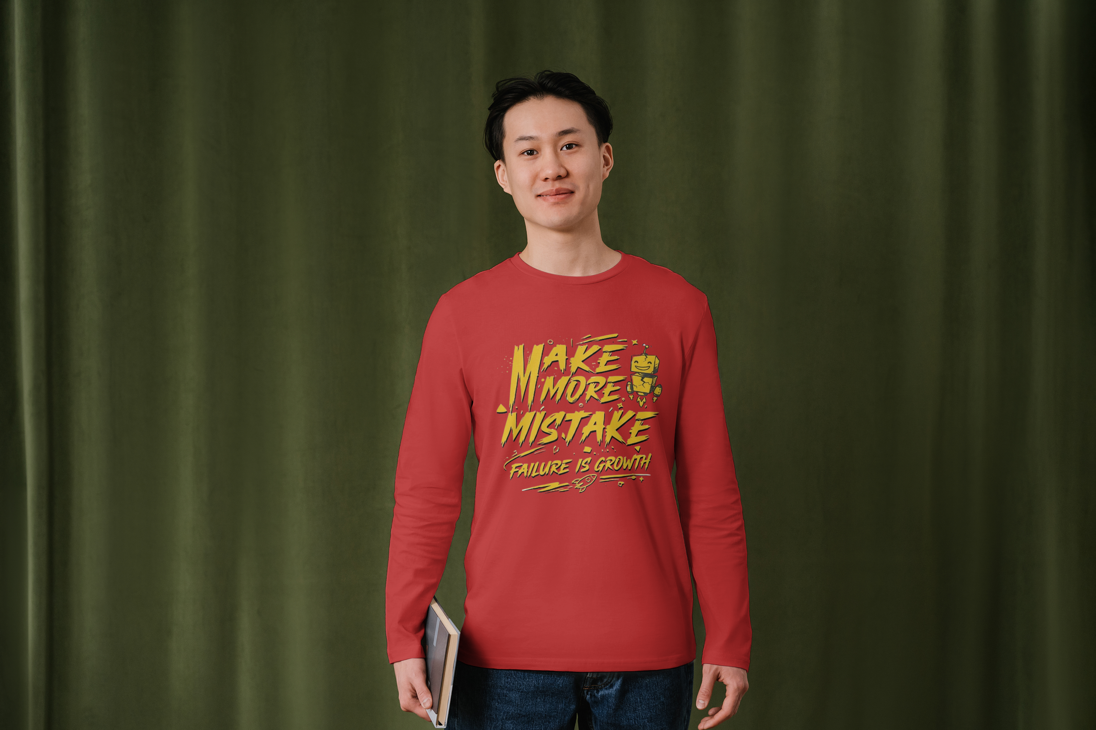 Make More Mistakes Graphic T-Shirt | Motivational Streetwear Tee