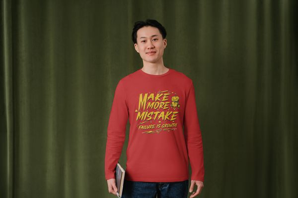 Make More Mistakes Graphic T-Shirt | Motivational Streetwear Tee