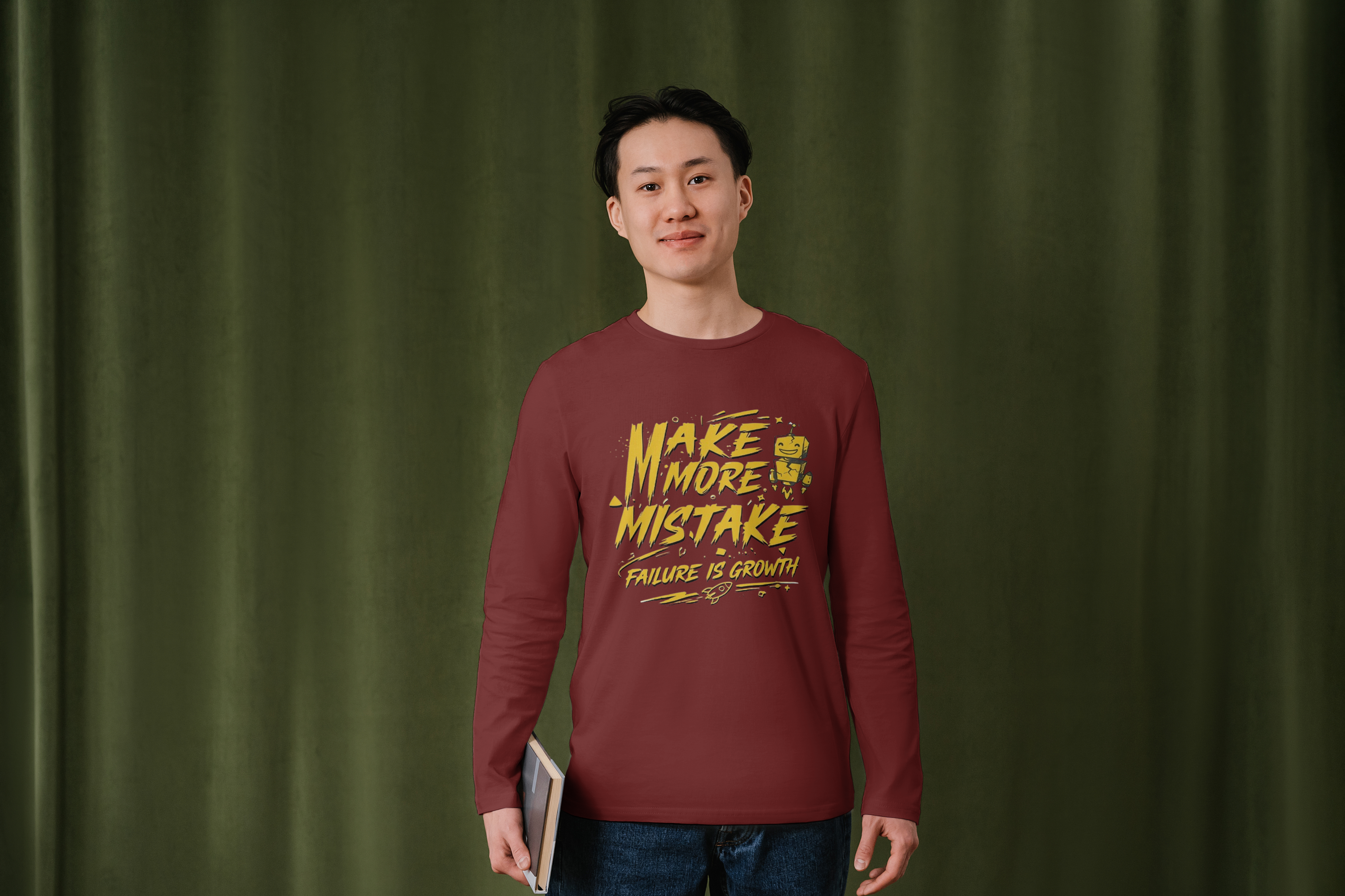 Make More Mistakes Graphic T-Shirt | Motivational Streetwear Tee